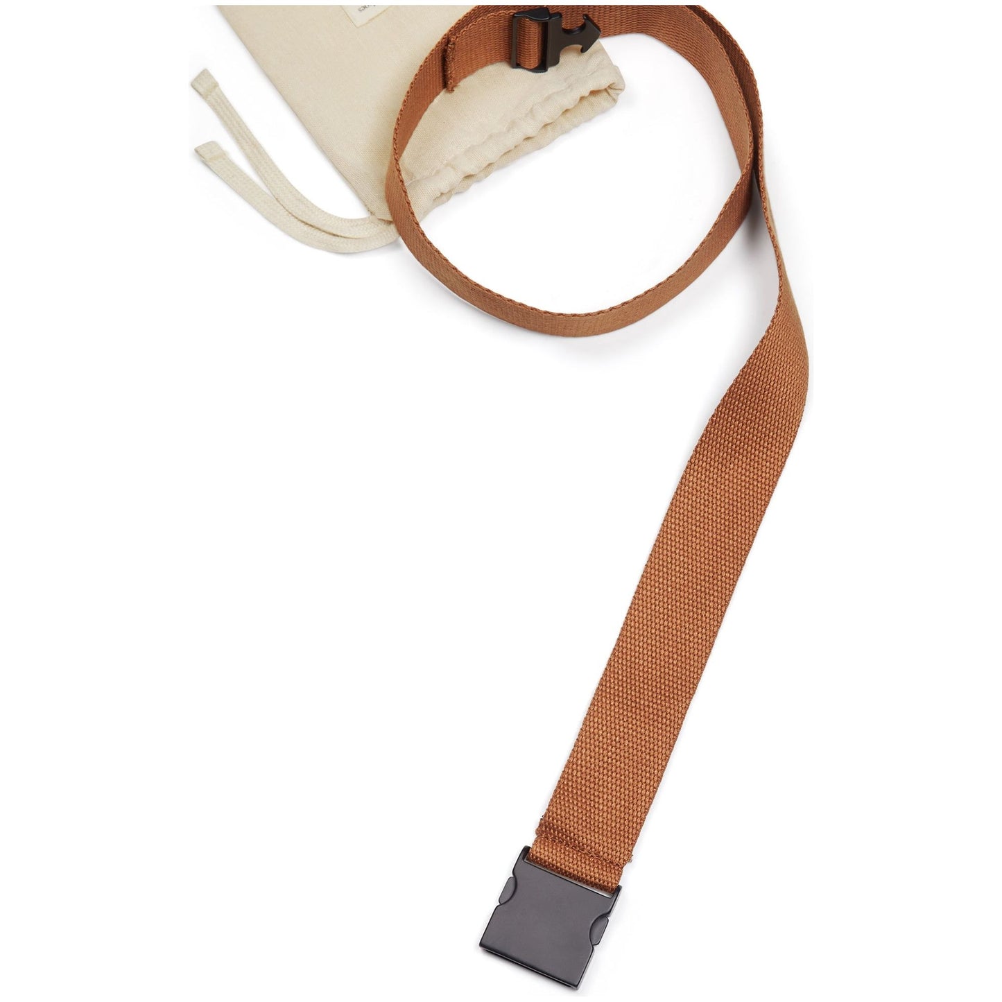 4cm Tencel & Metal Clip Belt