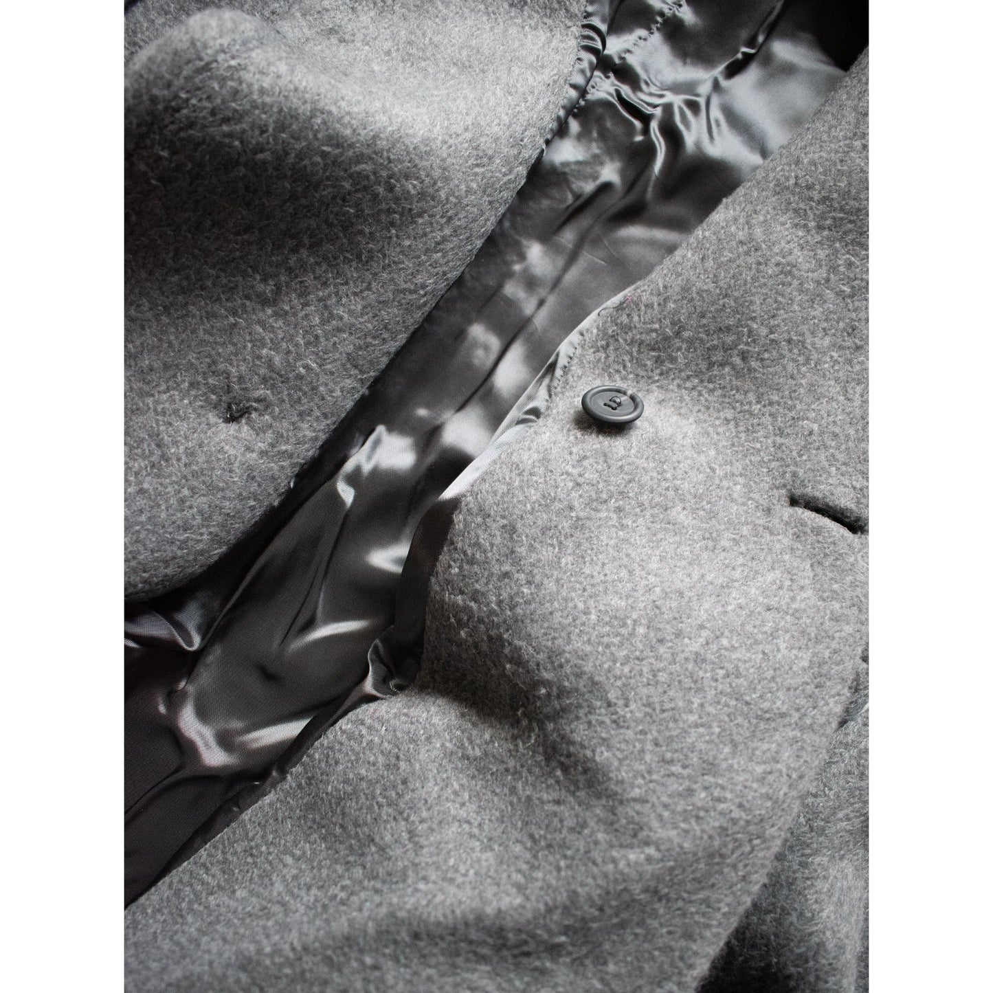 Vegan Wool Oversize Coat