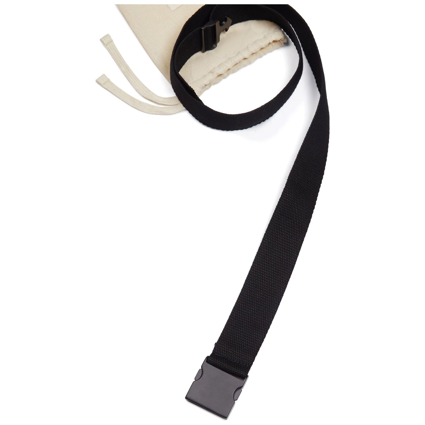 4cm Tencel & Metal Clip Belt