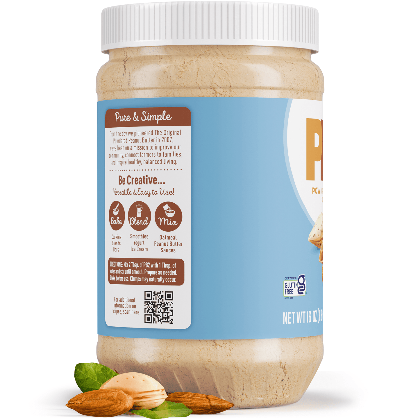 PB2 - Powdered Almond Butter - Vegan America
