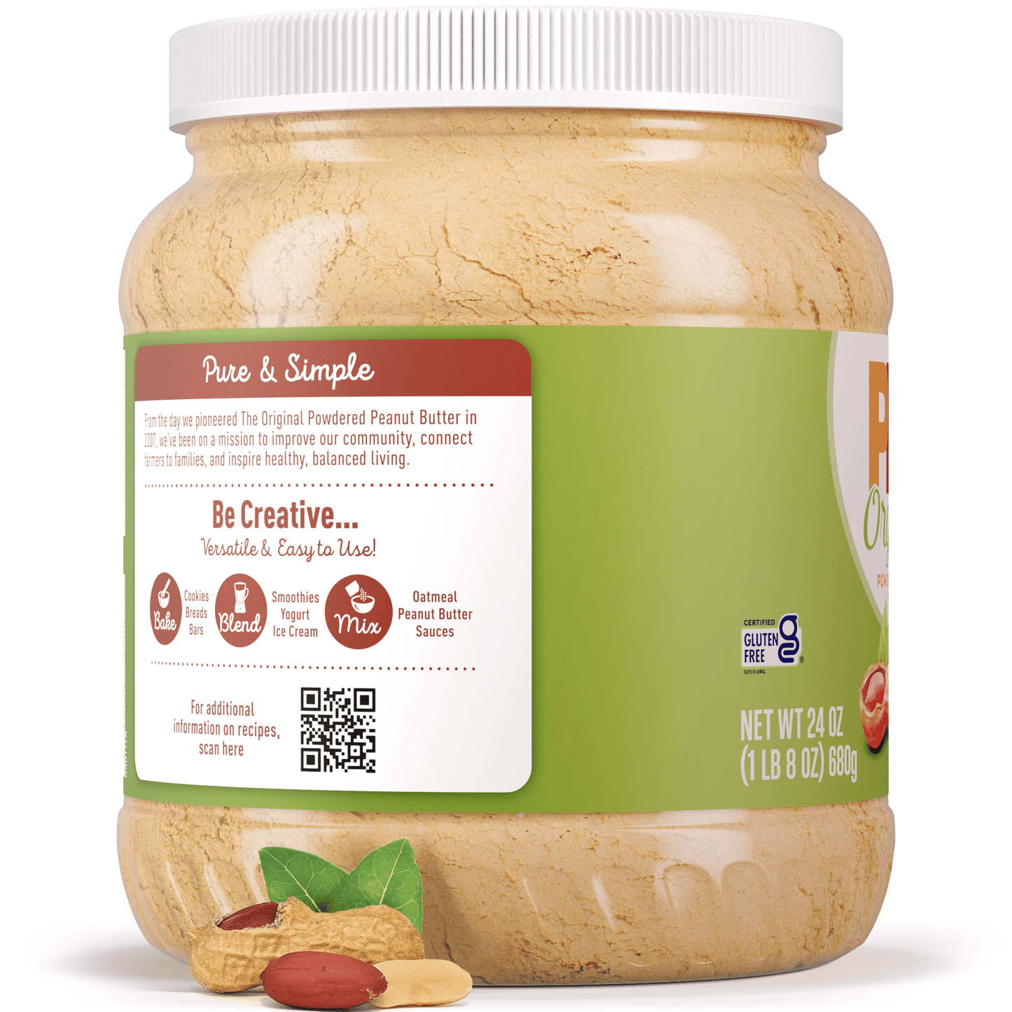 PB2 - Powdered Peanut Butter - Organic - Vegan America