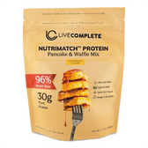 LiveComplete Pancake & Waffle Mix - Performance Blend - Buttermilk Flavor - Vegan America