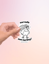 Eat Tofu Not Turkey - Vegan America