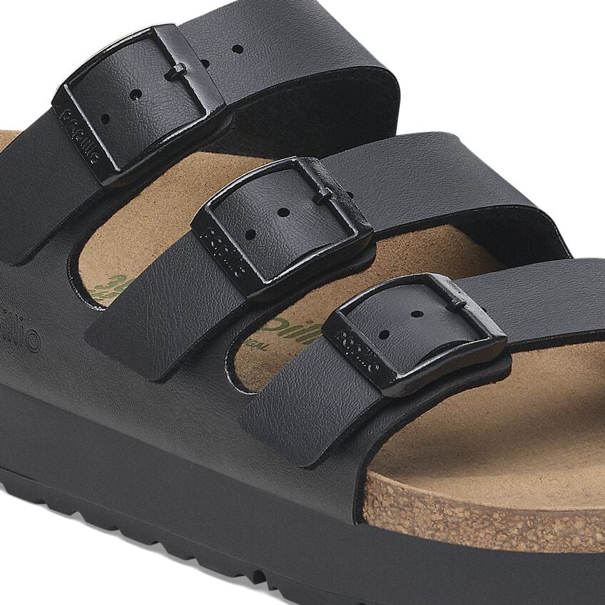 Florida Platform Vegan in Black from Birkenstock