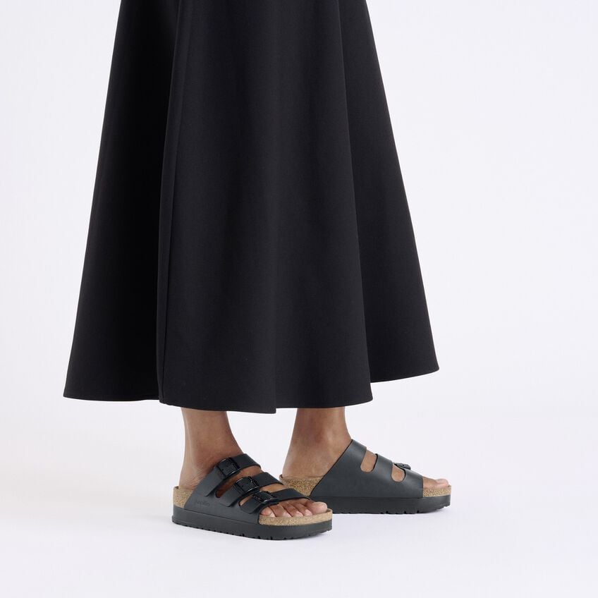Florida Platform Vegan in Black from Birkenstock