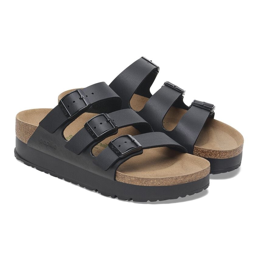 Florida Platform Vegan in Black from Birkenstock