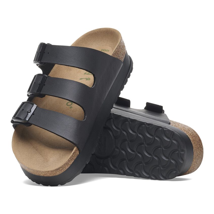 Florida Platform Vegan in Black from Birkenstock