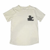 The HBM Logo Tee, Unbleached White - Vegan America