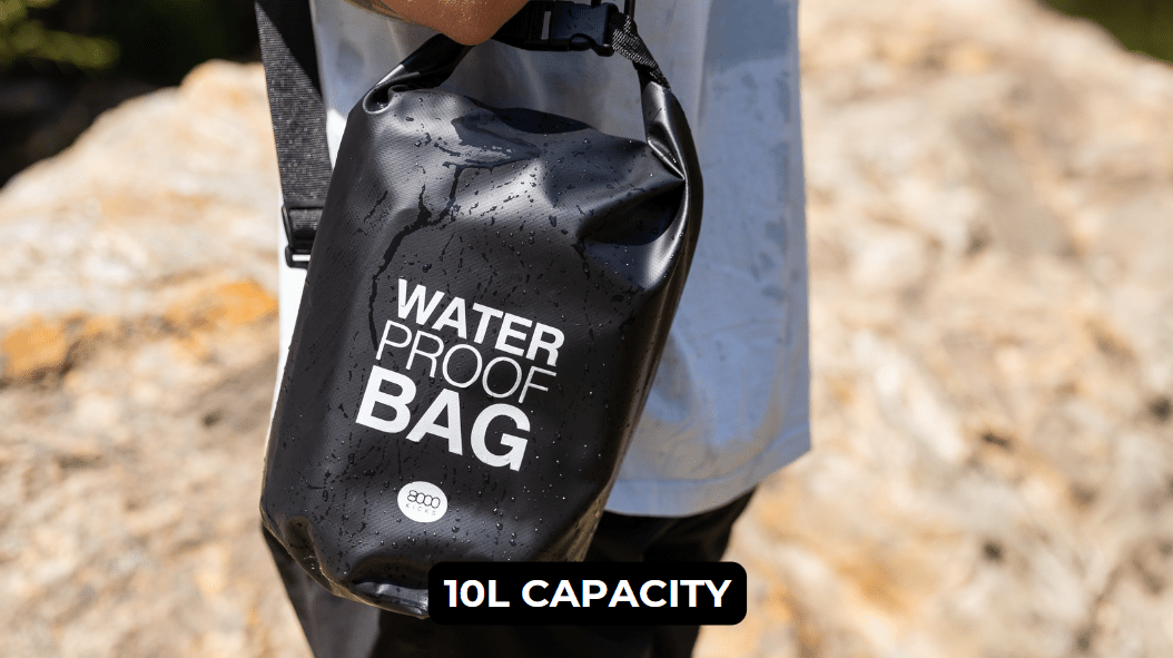 Waterproof Bag Black - Vegan America