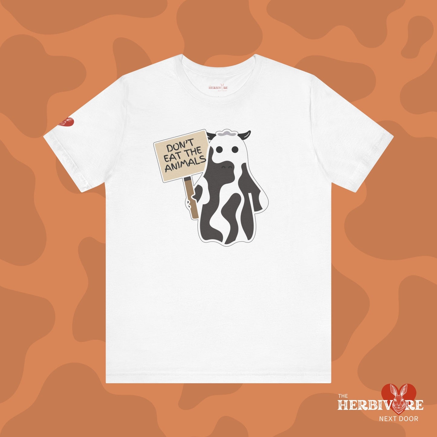 Ghost Cow Dont Eat The Animals - Unisex - Vegan America