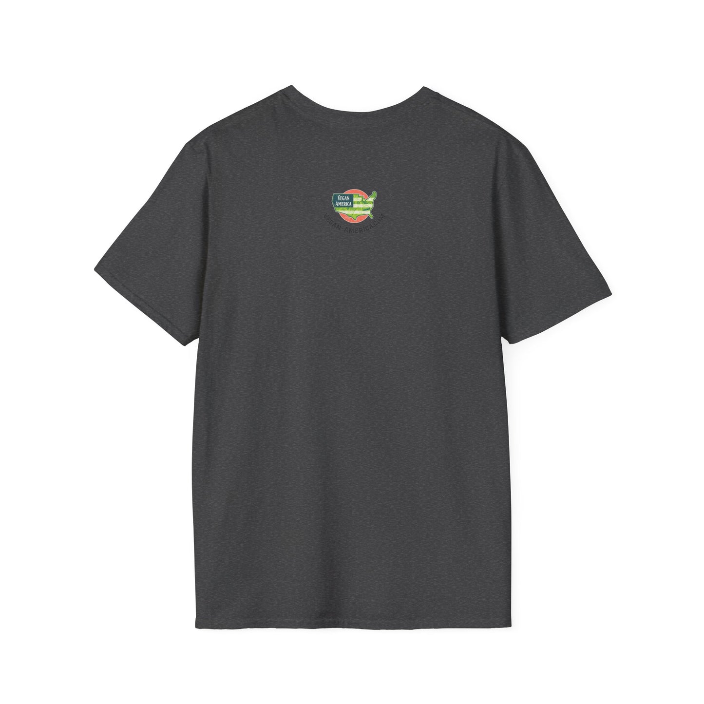 Unisex Vegan America T-Shirt, Eco-Friendly Apparel, Plant-Based Lifestyle Shirt, Perfect Gift for Vegans, Animal Rights Awareness Wear