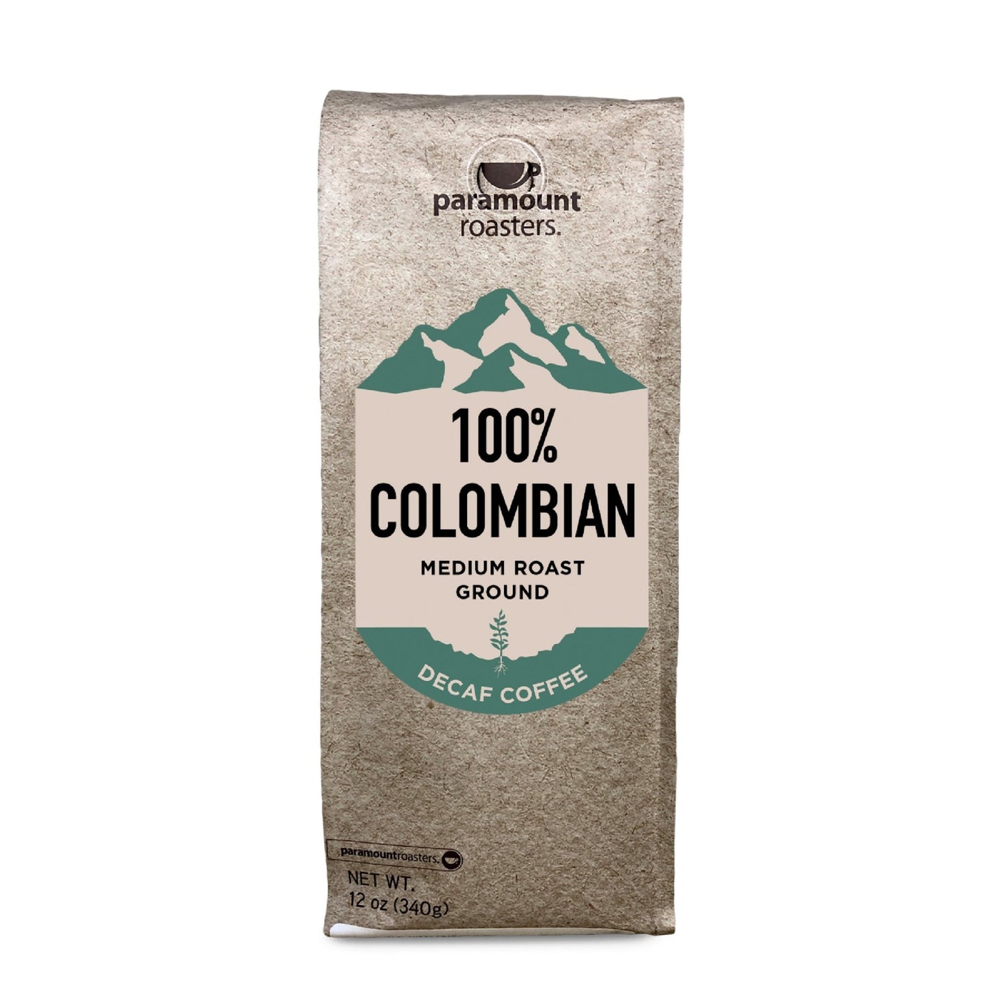 100% Colombian Decaf 12oz Ground Coffee - Vegan America