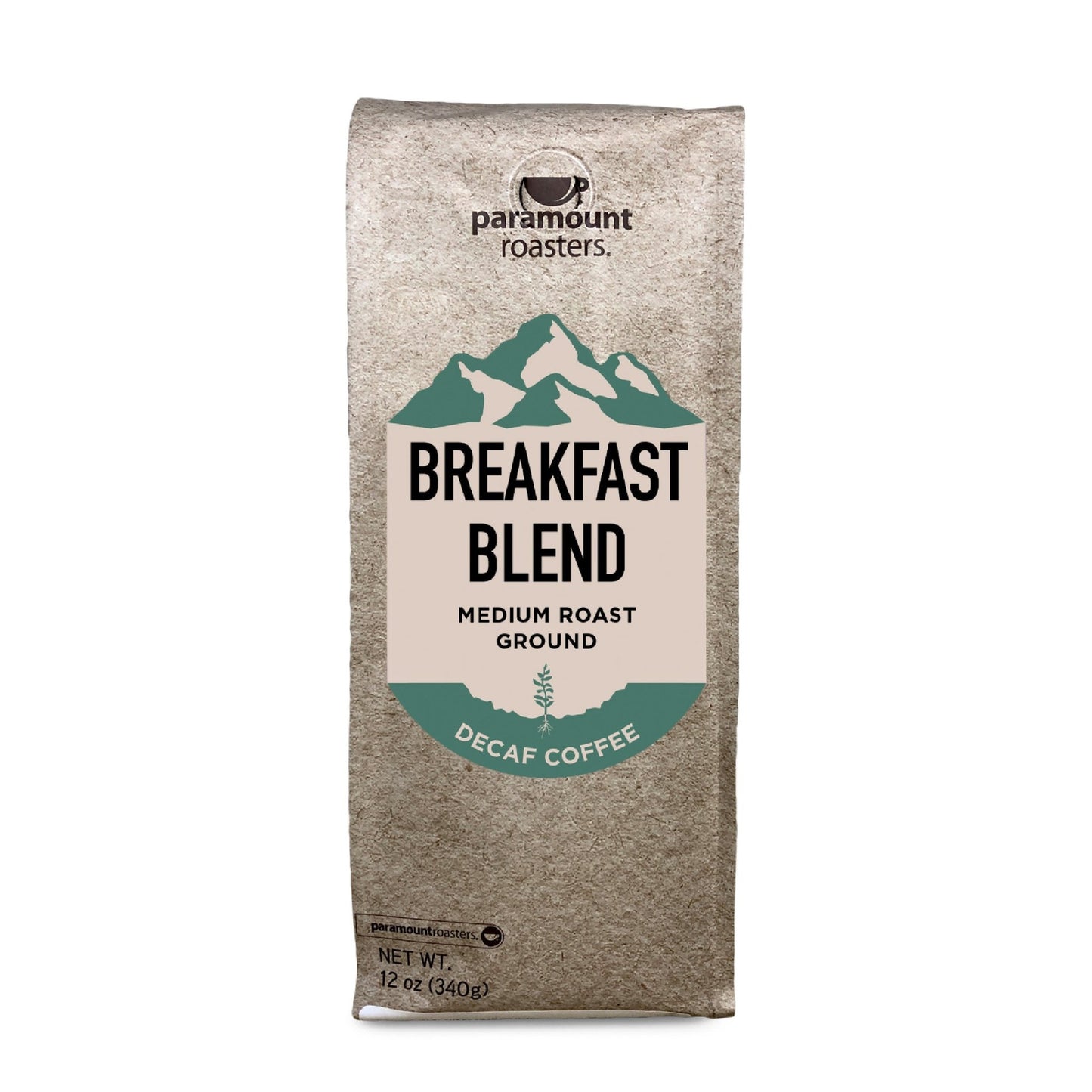 Breakfast Blend Decaf 12oz Ground Coffee - Vegan America