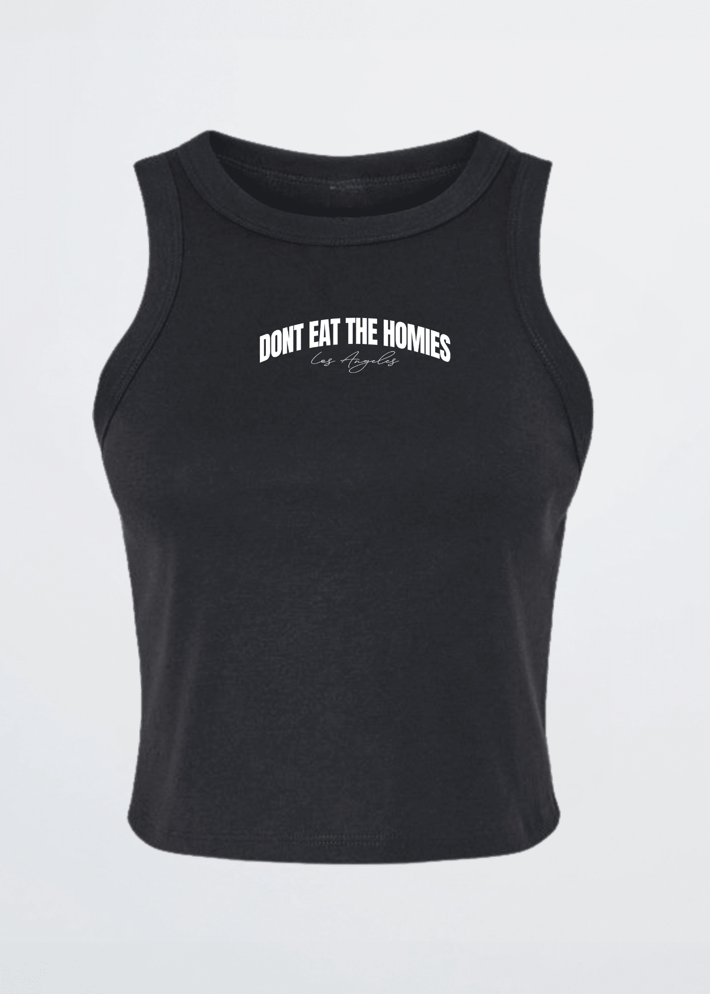 DONT EAT THE HOMIES ARCH TANK TOP - Vegan America