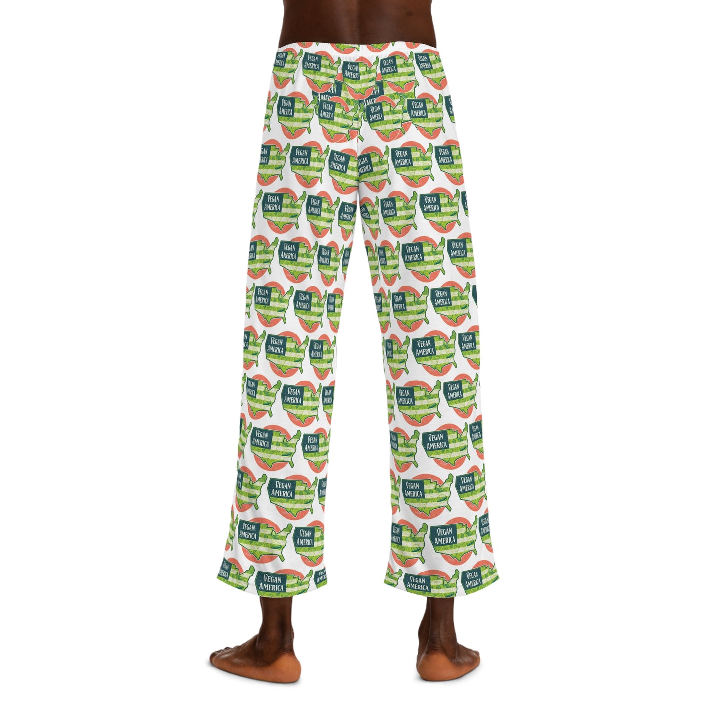 Men's Pajama Pants with Funny Food Print | Comfy Sleepwear, Lounge Pants, Gift for Foodies, Unique Pajamas, Casual Home Wear