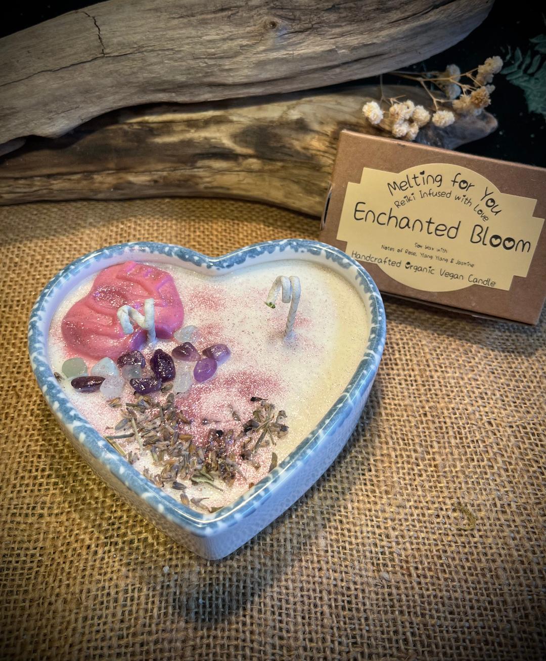 Enchanted Bloom Organic Candle - Vegan America