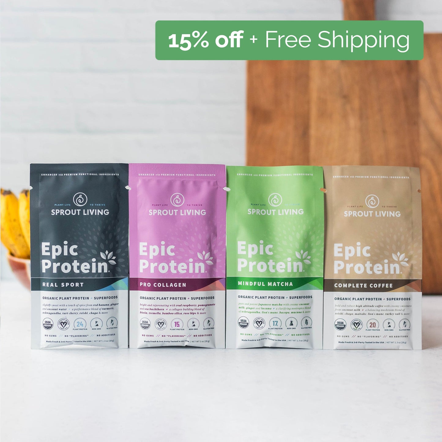 Epic Protein Premium Sample Kit