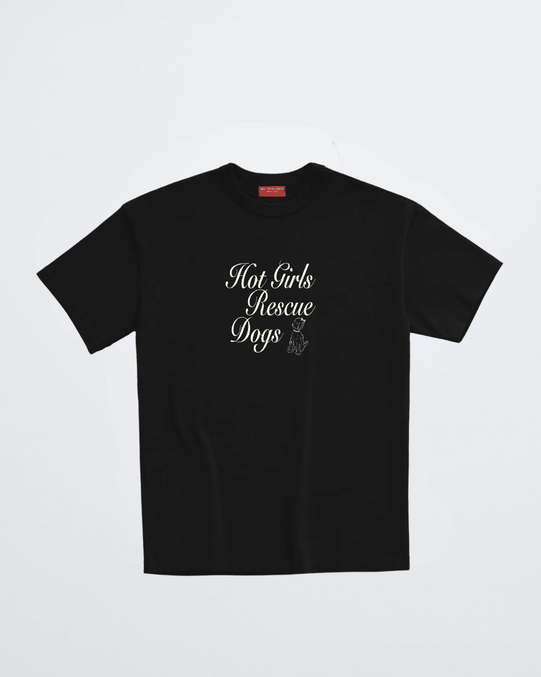 HOT GIRLS RESCUE DOGS TEE