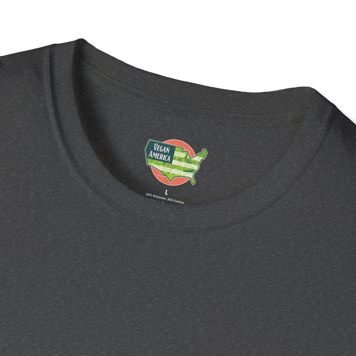 Unisex Vegan America T-Shirt, Eco-Friendly Apparel, Plant-Based Lifestyle Shirt, Perfect Gift for Vegans, Animal Rights Awareness Wear