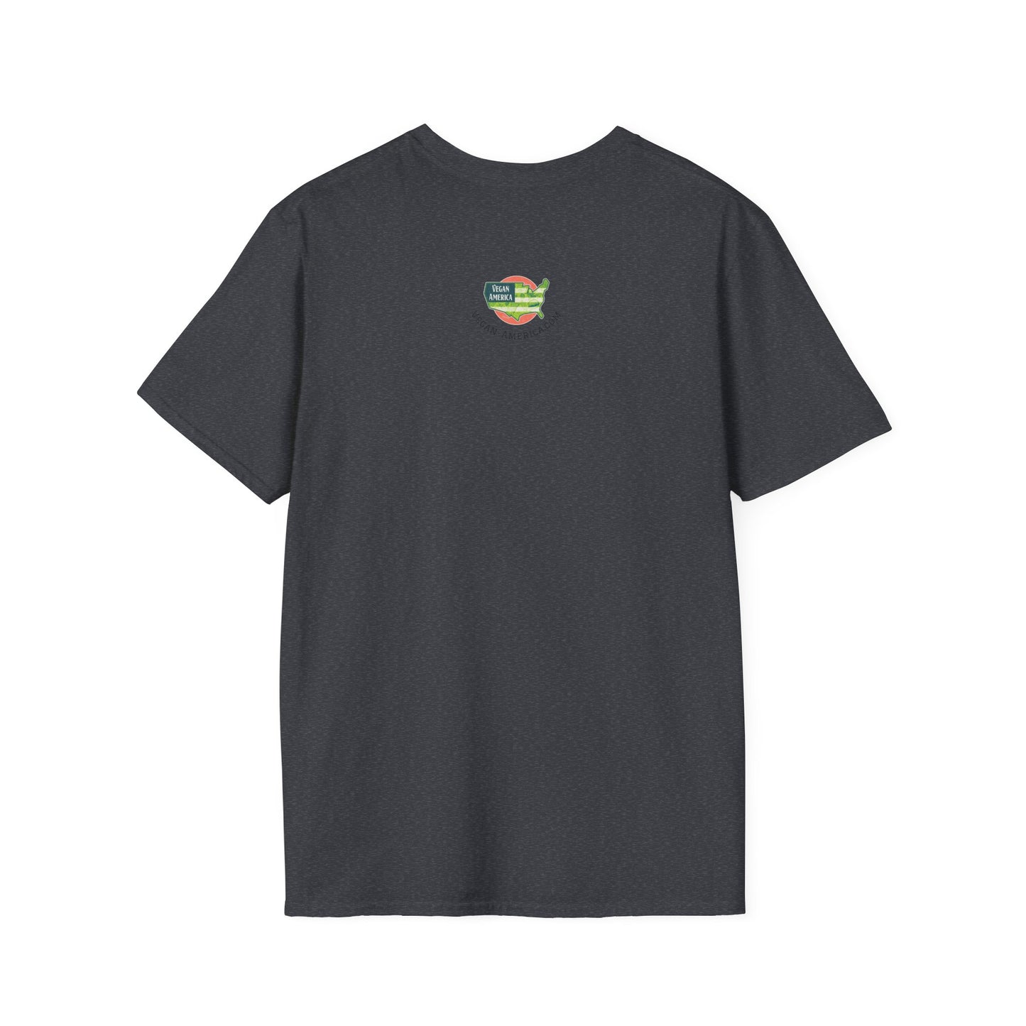 Unisex Vegan America T-Shirt, Eco-Friendly Apparel, Plant-Based Lifestyle Shirt, Perfect Gift for Vegans, Animal Rights Awareness Wear