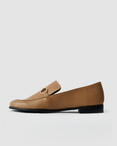 Shiv Loafers beige women's moccasins - Vegan America