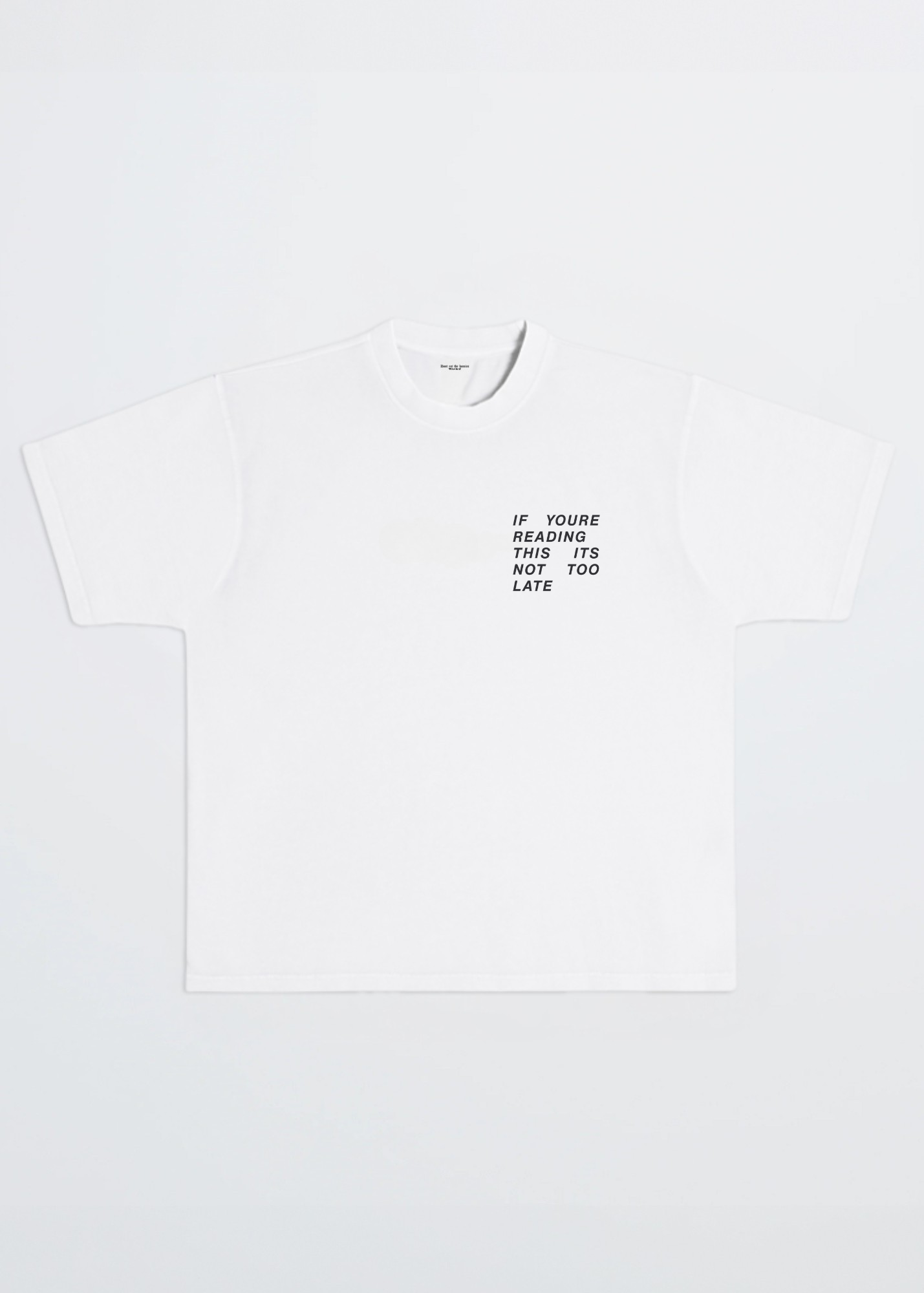 IF YOURE READING THIS ITS NOT TOO LATE TEE - Vegan America