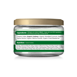 Blueberry Coconut Matcha Nutty Nibbles 40g