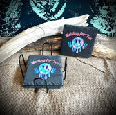 Stone Logo Coasters set of 4 - Vegan America
