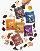 Pan's Mushroom Jerky Single Serve Sampler Pack - Vegan America