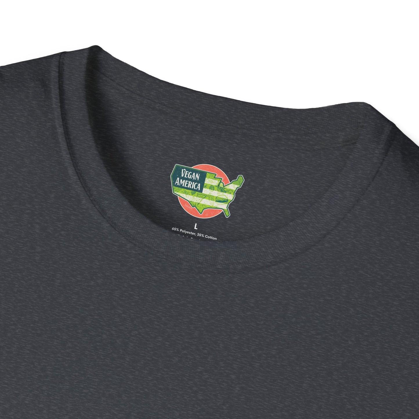 Unisex Vegan America T-Shirt, Eco-Friendly Apparel, Plant-Based Lifestyle Shirt, Perfect Gift for Vegans, Animal Rights Awareness Wear