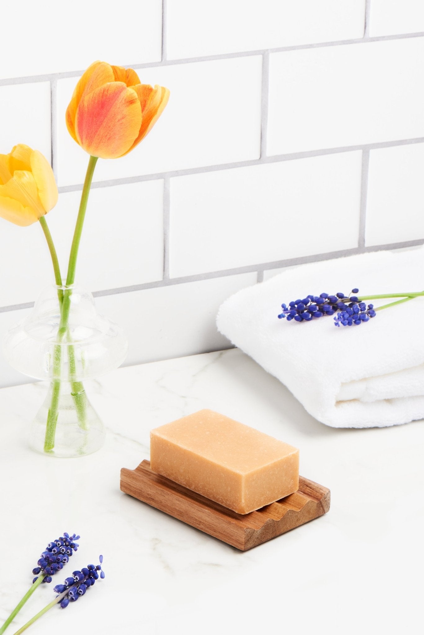 Teak Rectangular Zig Zag Soap Dish - Vegan America