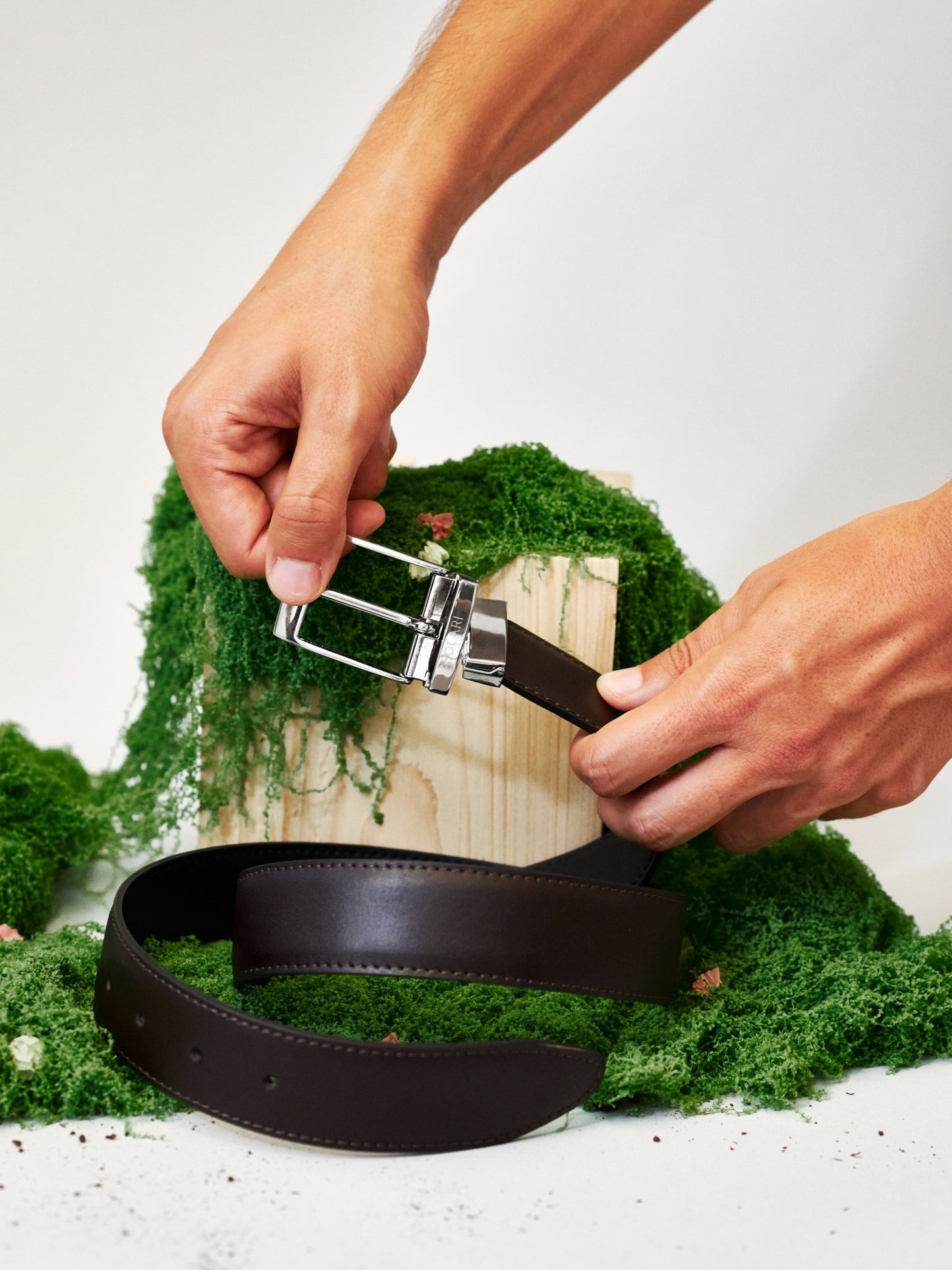 Reversible Vegan Belt - Black & Brown - Vegan America
