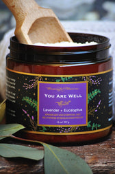 You Are Well Lavender & Eucalyptus 14oz Epsom Salt - Vegan America