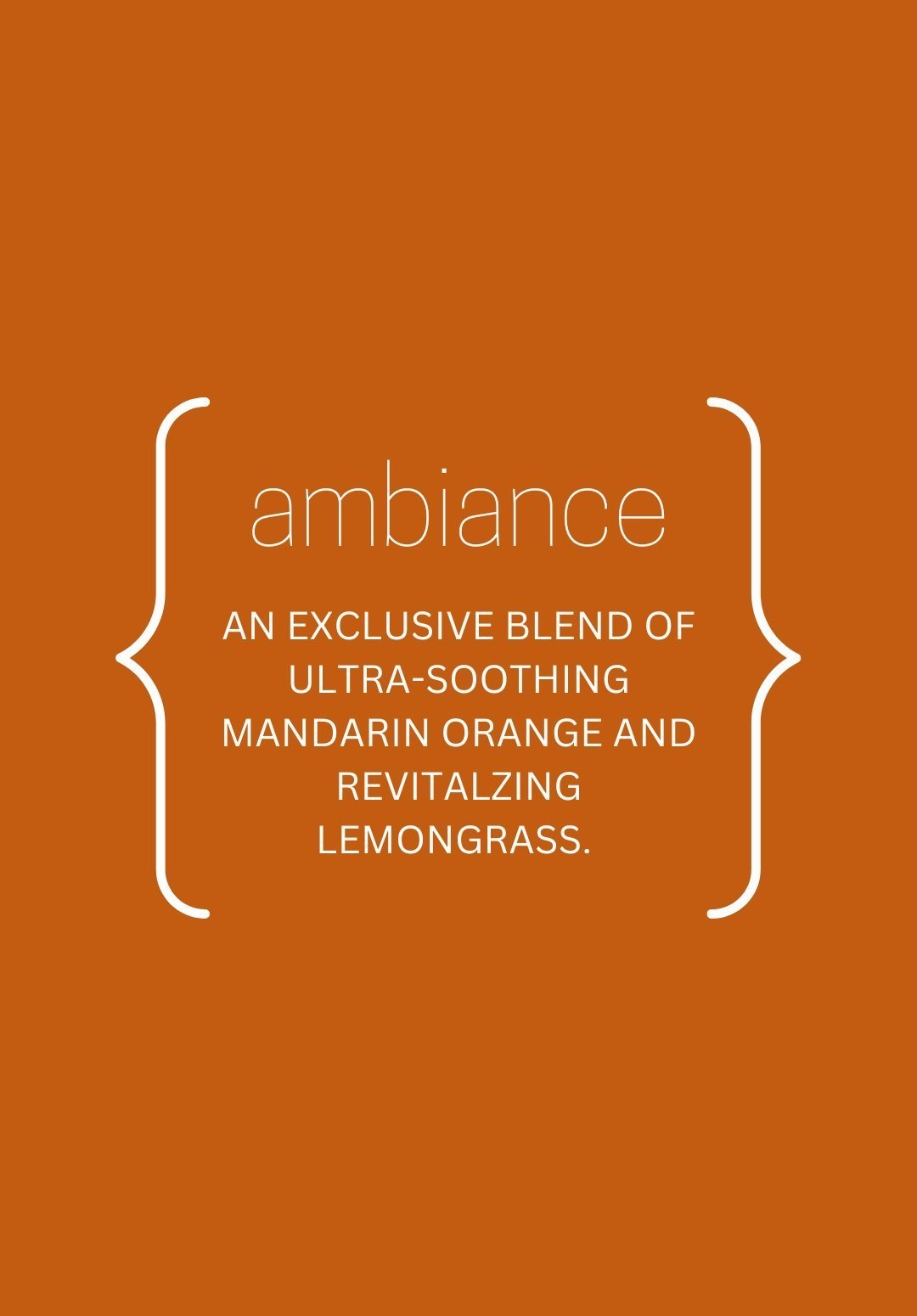 Create Ambiance Mandarin Orange & Lemongrass Candle - Vegan America