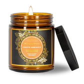 Create Ambiance Mandarin Orange & Lemongrass Candle - Vegan America