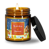 You Are Giving Gingerbread Candle - Vegan America