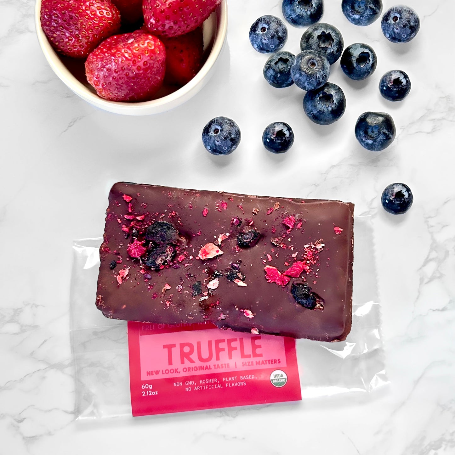 Dark Chocolate Truffle Mixed Berry nutritional Protein bars