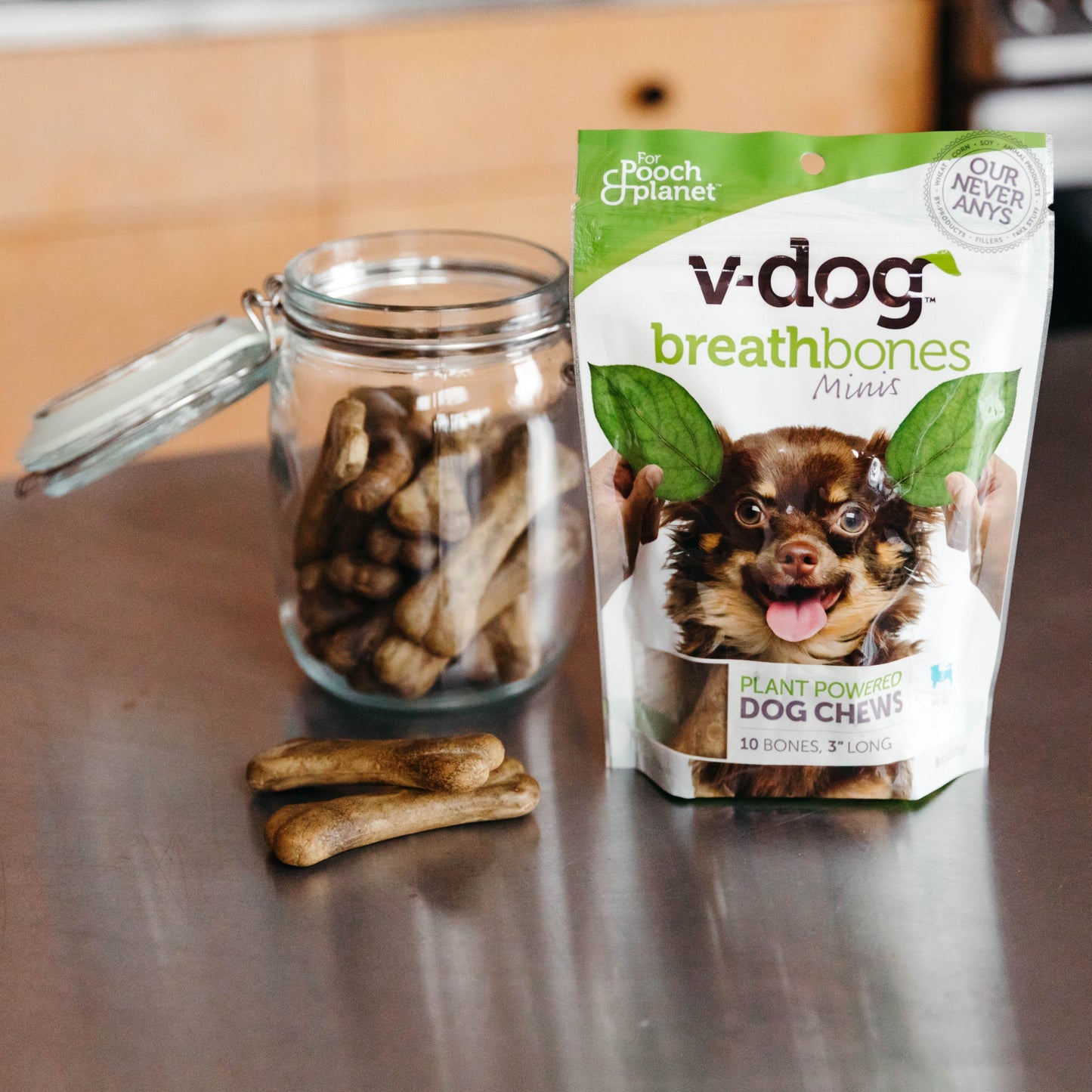 v-dog breath bones