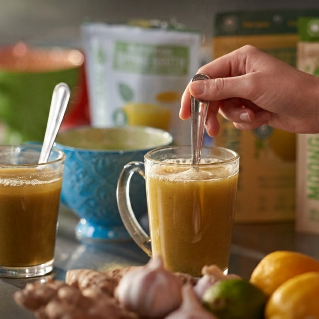 Premium Wellness Collection | Complete Set of Sprouted Mung Broths & Bowls | 64 Servings - Vegan America