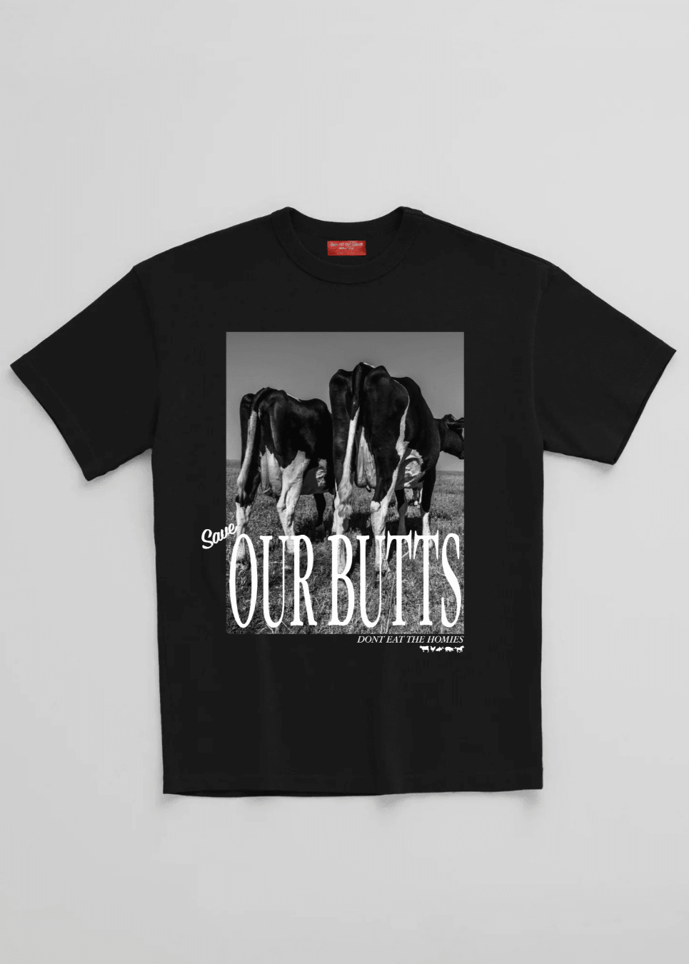 SAVE OUR BUTTS TEE - Vegan America
