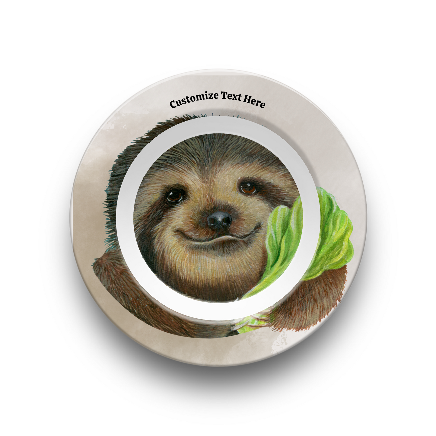 Chill Sloth Mealtime Plate & Bowl