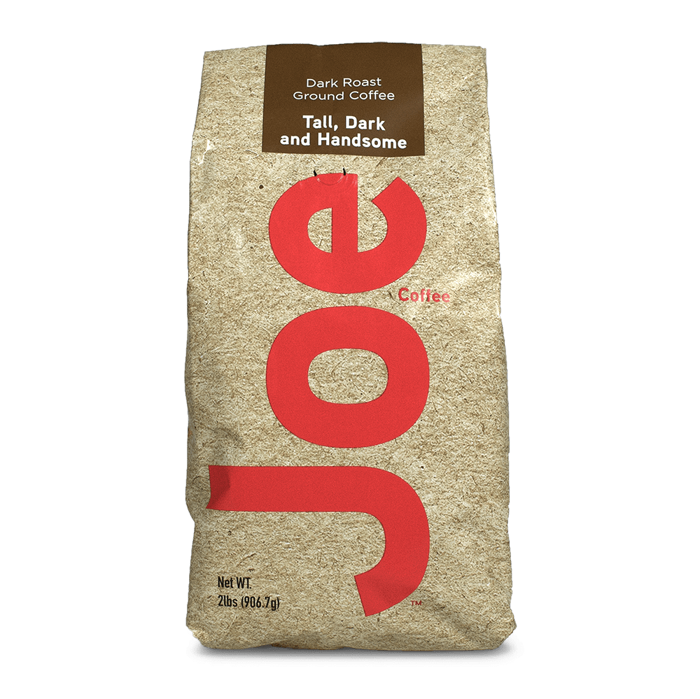 Joe Knows Coffee® Tall, Dark & Handsome® 2lb Ground Coffee - Vegan America