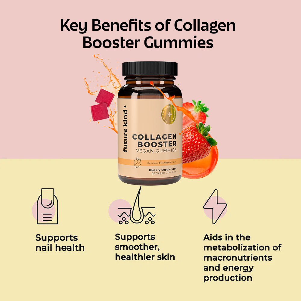Vegan Collagen Booster Biotin Gummies - Vegan America