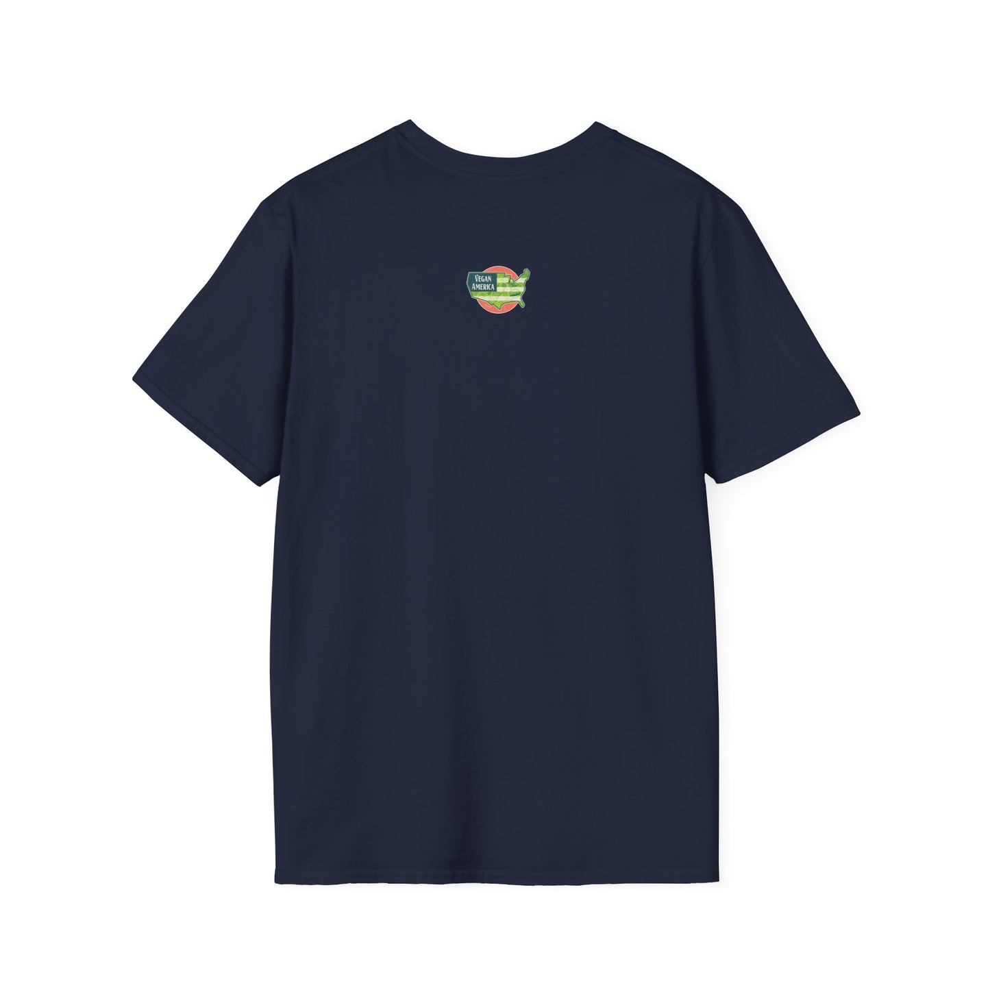 Unisex Vegan America T-Shirt, Eco-Friendly Apparel, Plant-Based Lifestyle Shirt, Perfect Gift for Vegans, Animal Rights Awareness Wear