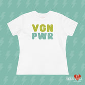 Vegan Power - Women's Style B&C 6400 - Vegan America