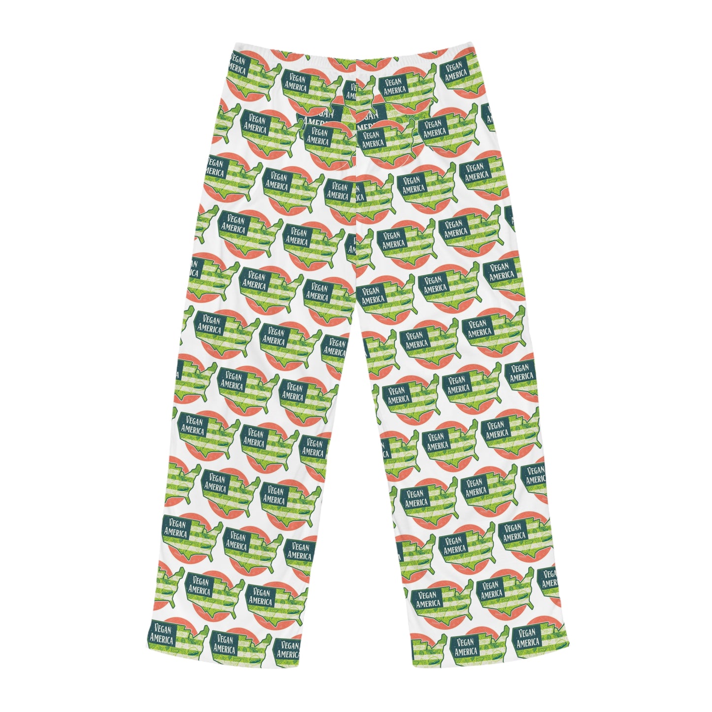 Men's Pajama Pants with Funny Food Print | Comfy Sleepwear, Lounge Pants, Gift for Foodies, Unique Pajamas, Casual Home Wear