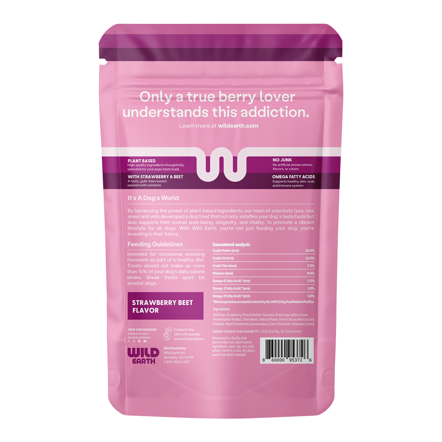 3 Pack - Superfood Dog Treats with Koji (5 oz per bag)