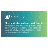 NutritionFacts.org Outreach Business Cards–Spanish - Vegan America