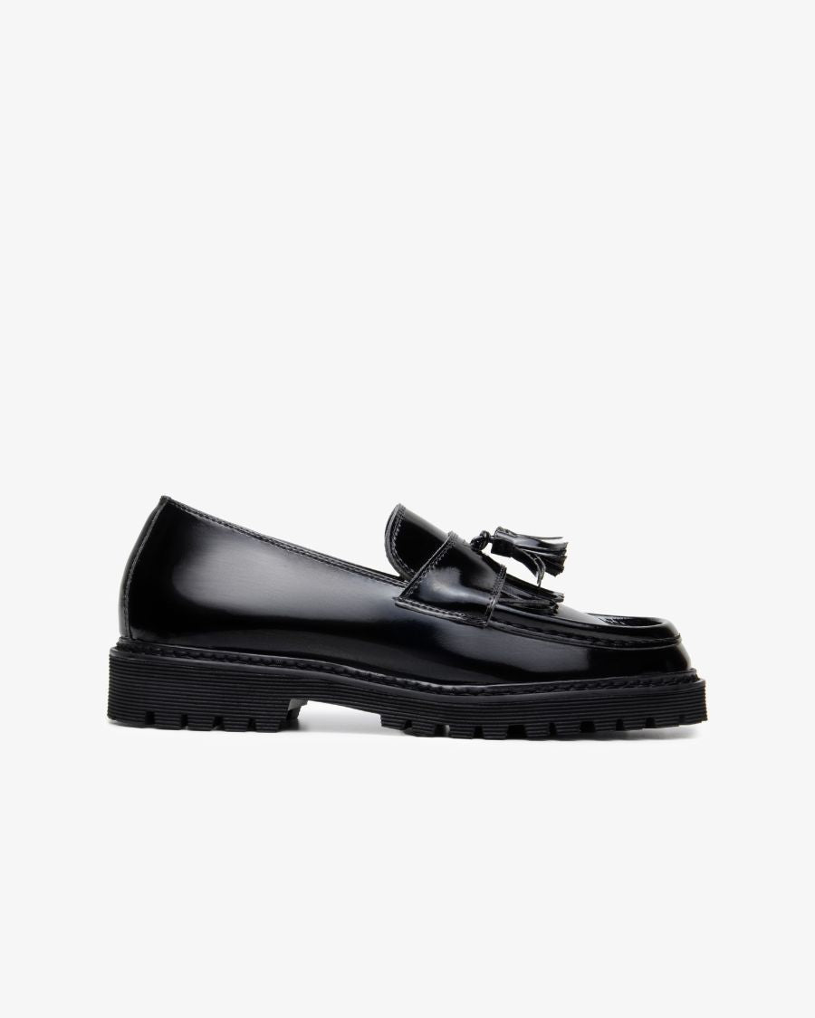Mater Patent Loafer in Black from Nōskin
