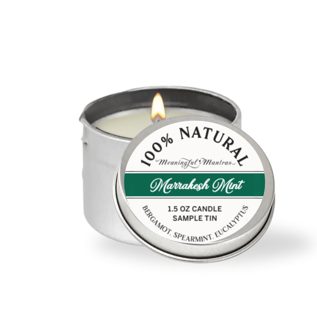 1.5oz Marrakech Mint Tin Candle - Vegan America